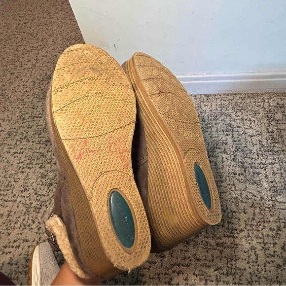 Cheeks Fit Body Tony Gray Wedge Ankle Booties Size 8.5 - Picture 10 of 12